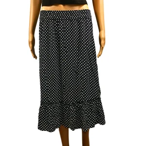JDY Jupe mi-longue imprimée à pois