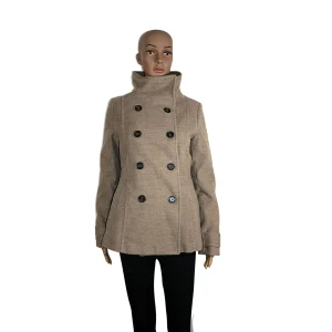 Manteau Femme H&M Beige de seconde main