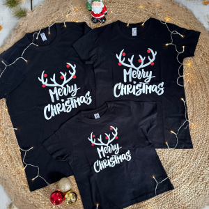 Tee-shirt FAMILLE Merry Christmas