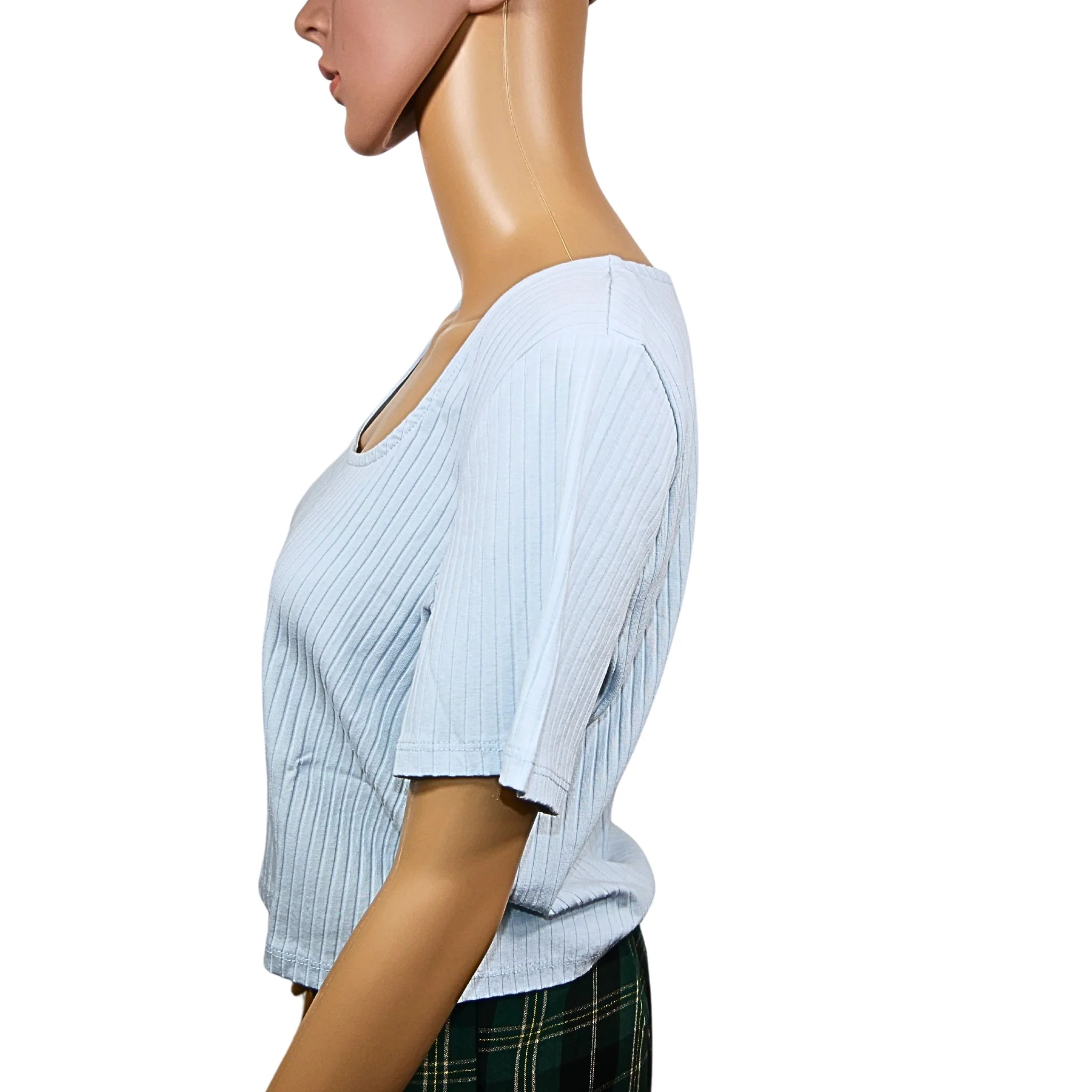 Monki Crop top manches courtes – Image 2