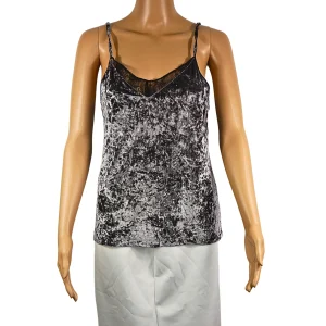 Caraco Velours NEXT à Bretelles Fines