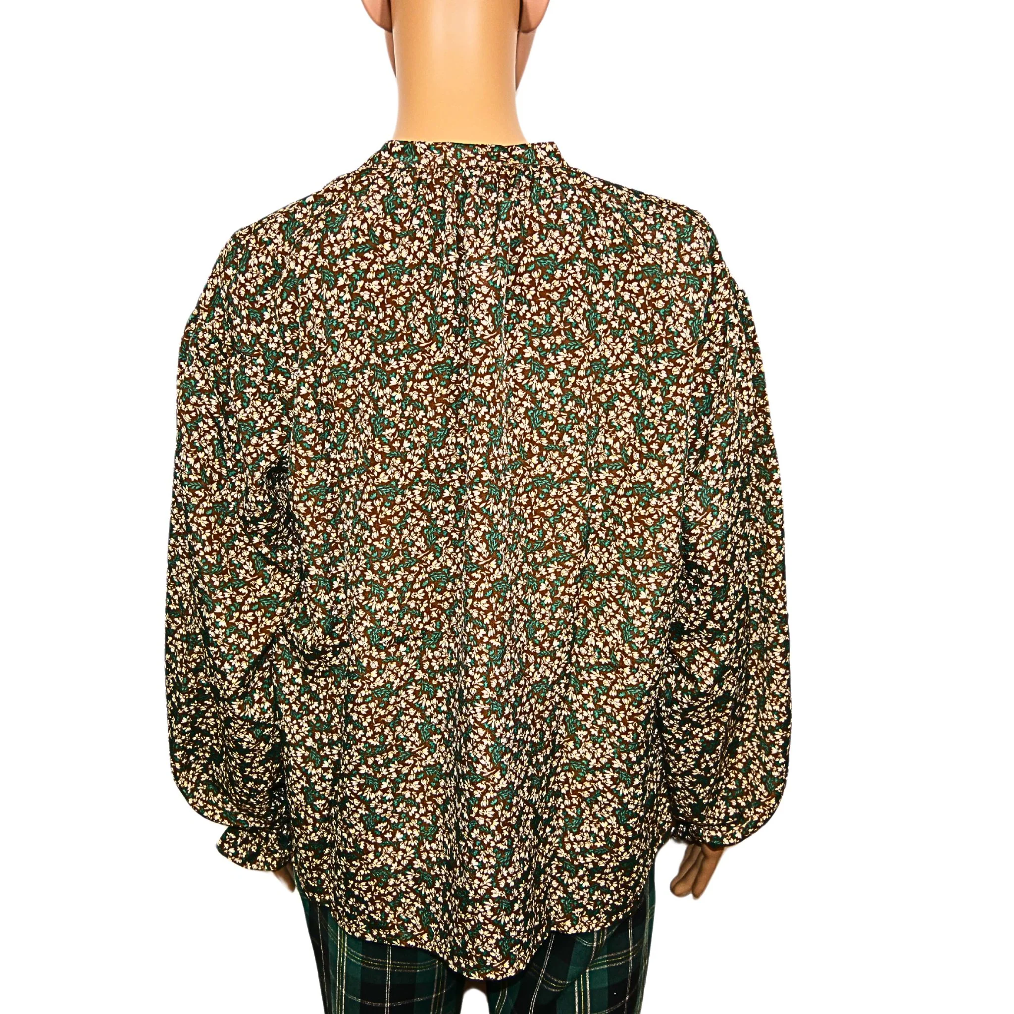 Only Blouse fleurie manches longues – Image 3