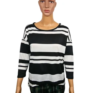 Only T-shirt à rayures manches longues