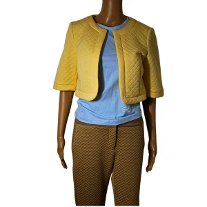 Petit blazer casual Jaune Quiosque