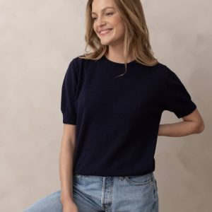 Pull manche courte BRUNE