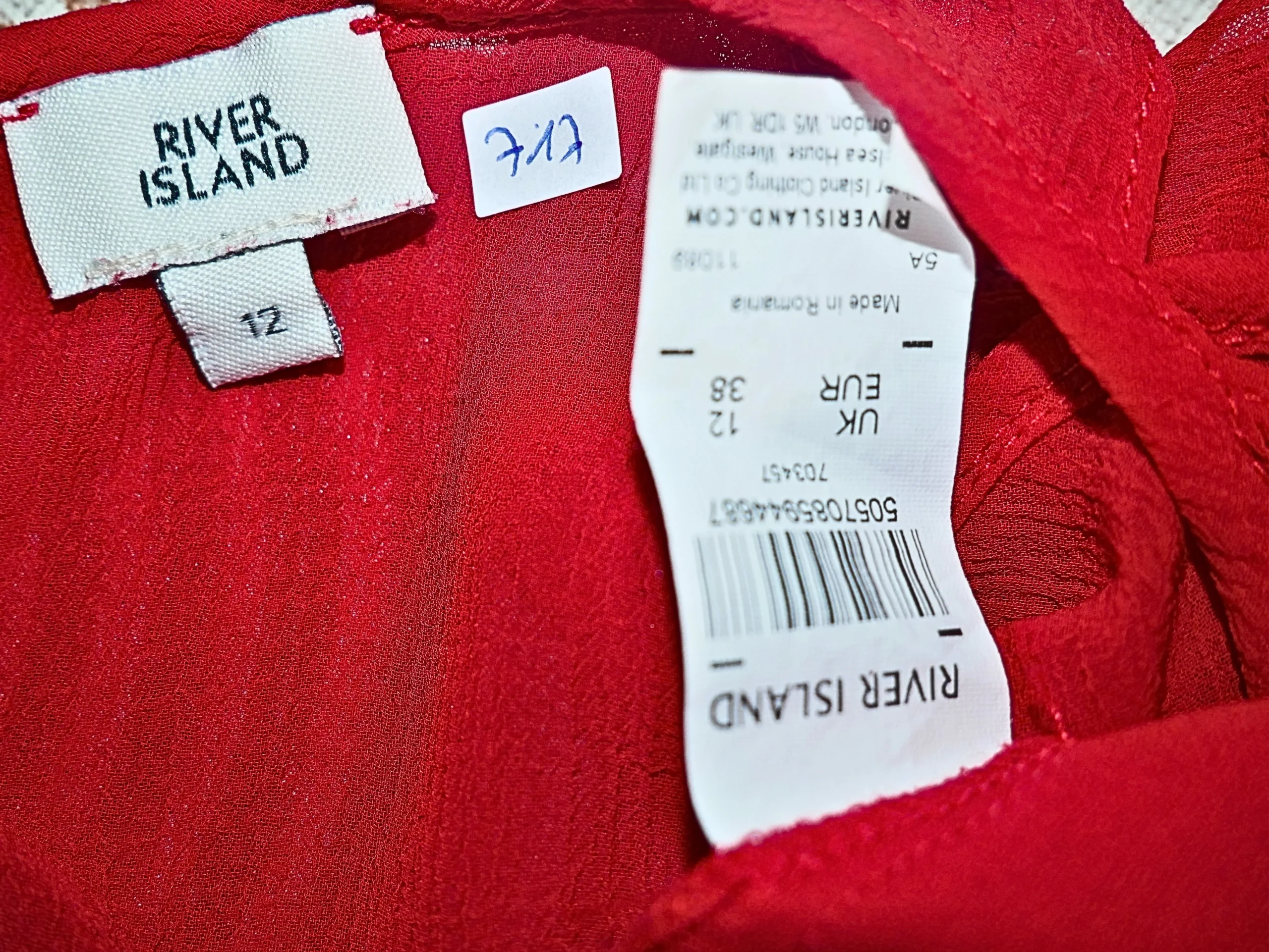 Top fluide à volants RIVER ISLAND – Image 3