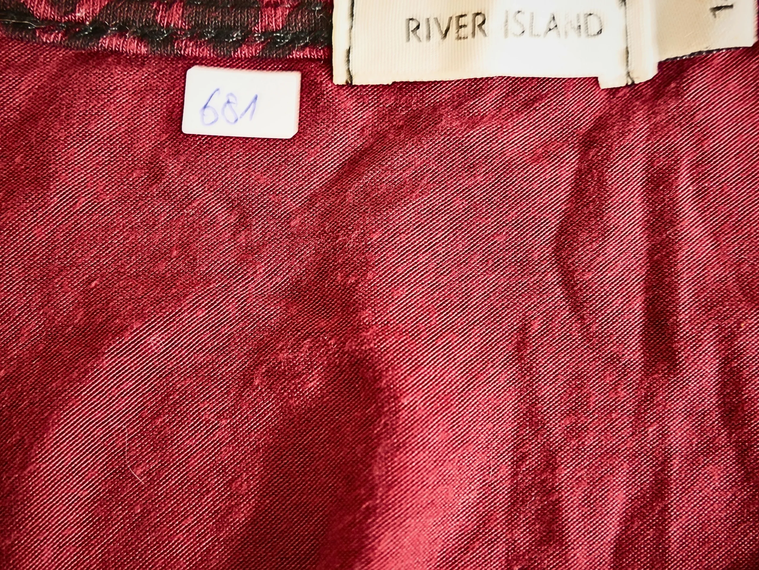 Top imprimé manches longues River Island – Image 4