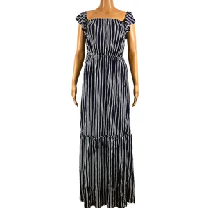 Lascana Robe longue à rayures