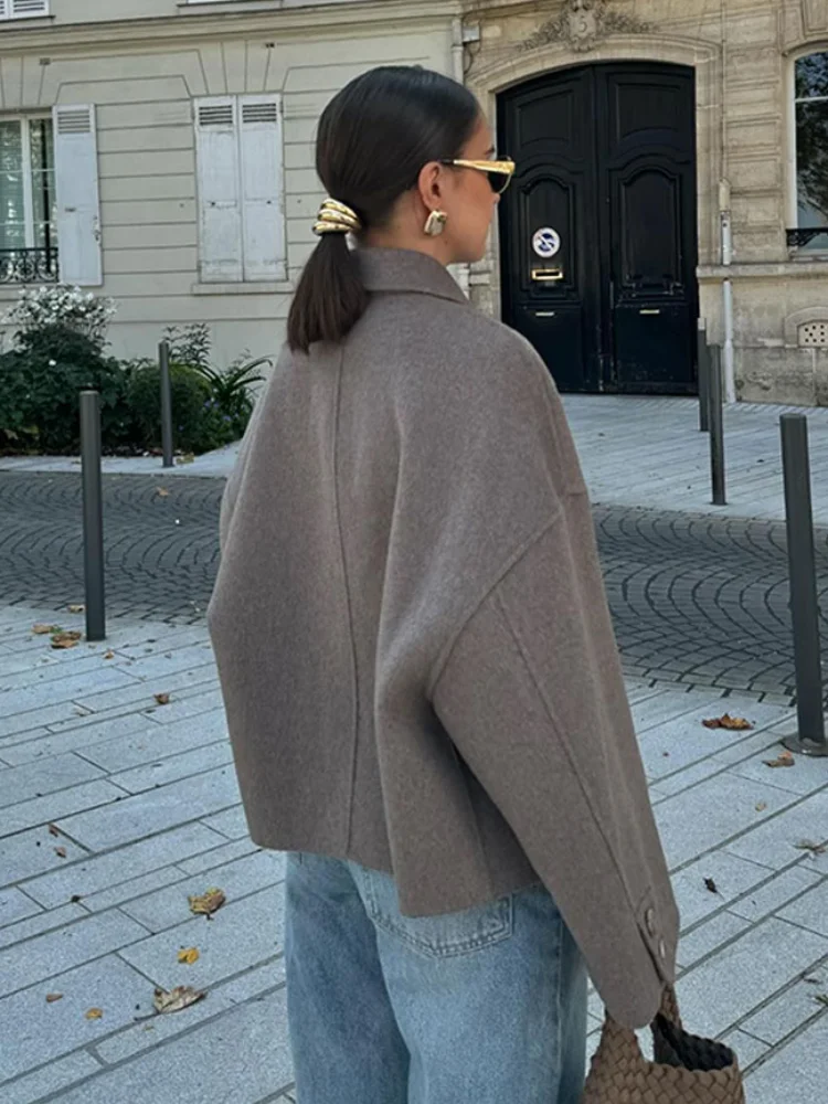 Veste Oversize Femme | Chaude et Décontractée | Idéale pour l’Automne et les Journées Fraîches en Ville – Image 3