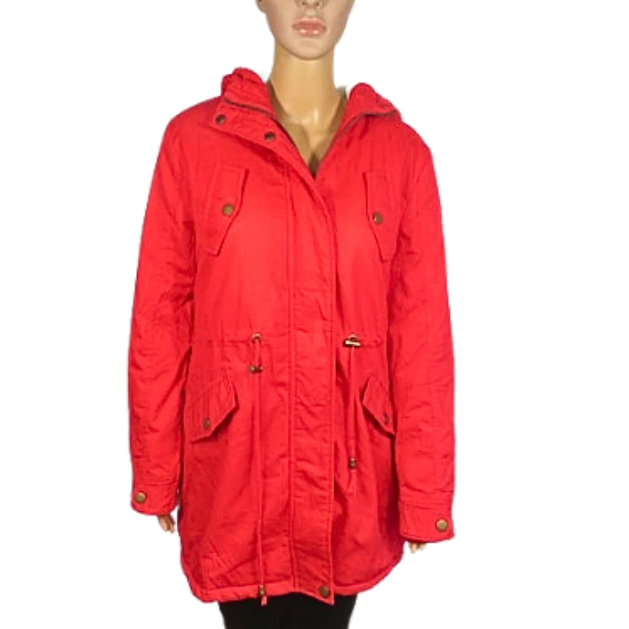 Parka doublé en fausse fourrure – Image 2