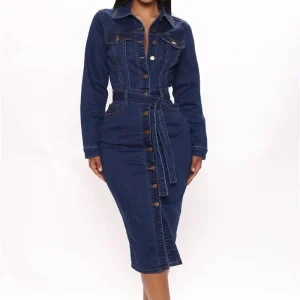 Veste Saharienne en Jean Femme