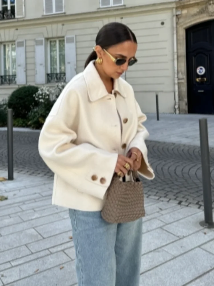 Veste Oversize Femme | Chaude et Décontractée | Idéale pour l’Automne et les Journées Fraîches en Ville – Image 5