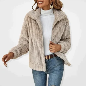 Mia gilet long polaire femme – chaleur et confort optimal