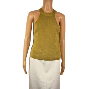 Topshop Top en maille col américain