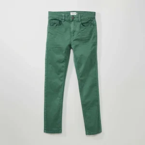 Jean skinny à 5 poches VERT