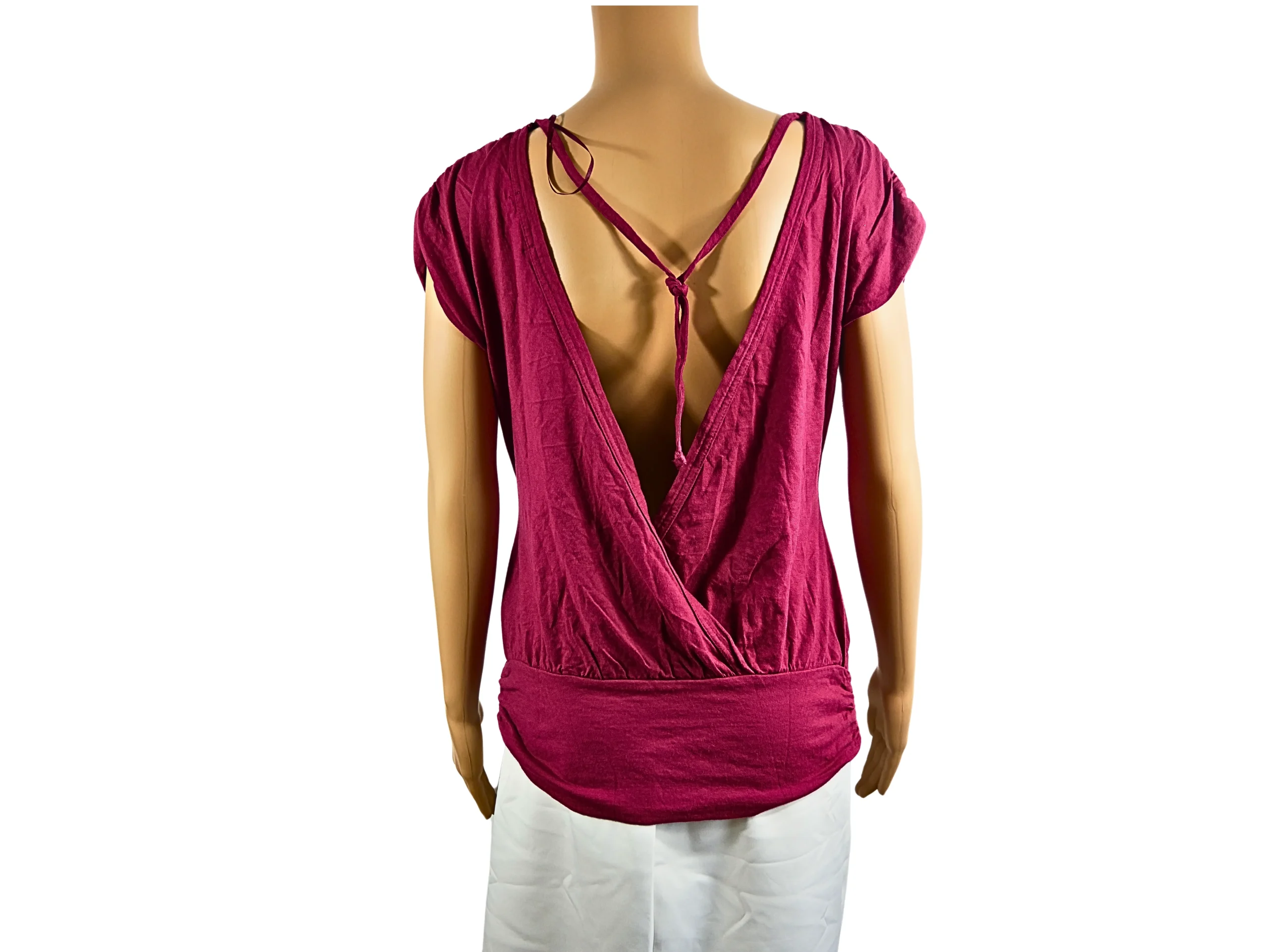 VILA Top en coton imprimé taille S – Image 2