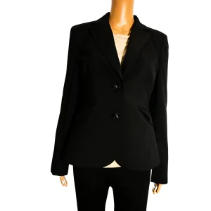 Veste blazer noire à rayures Mexx