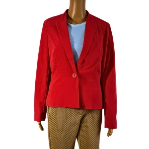 Veste blazer rouge Quiosque