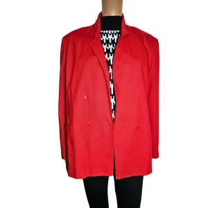Veste vintage rouge Edinburgh