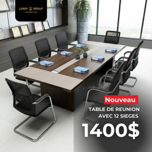 Table de Réunion 12places