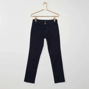 Pantalon chino bleu marine