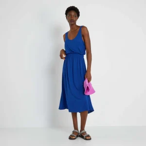 Robe longue Bleu