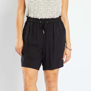 Short fluide noir