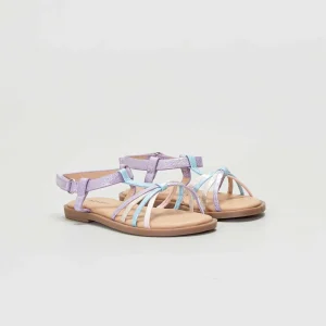 Sandales fines multi-brides JAUNE