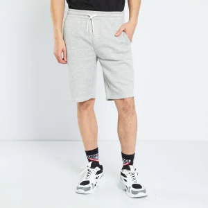 Bermuda en molleton Gris