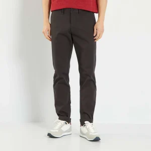Chino slim - L32 gris foncé