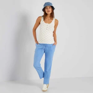 Pantalon grossesse Bleu