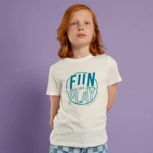 T-shirt en jersey avec imprimé Blanc