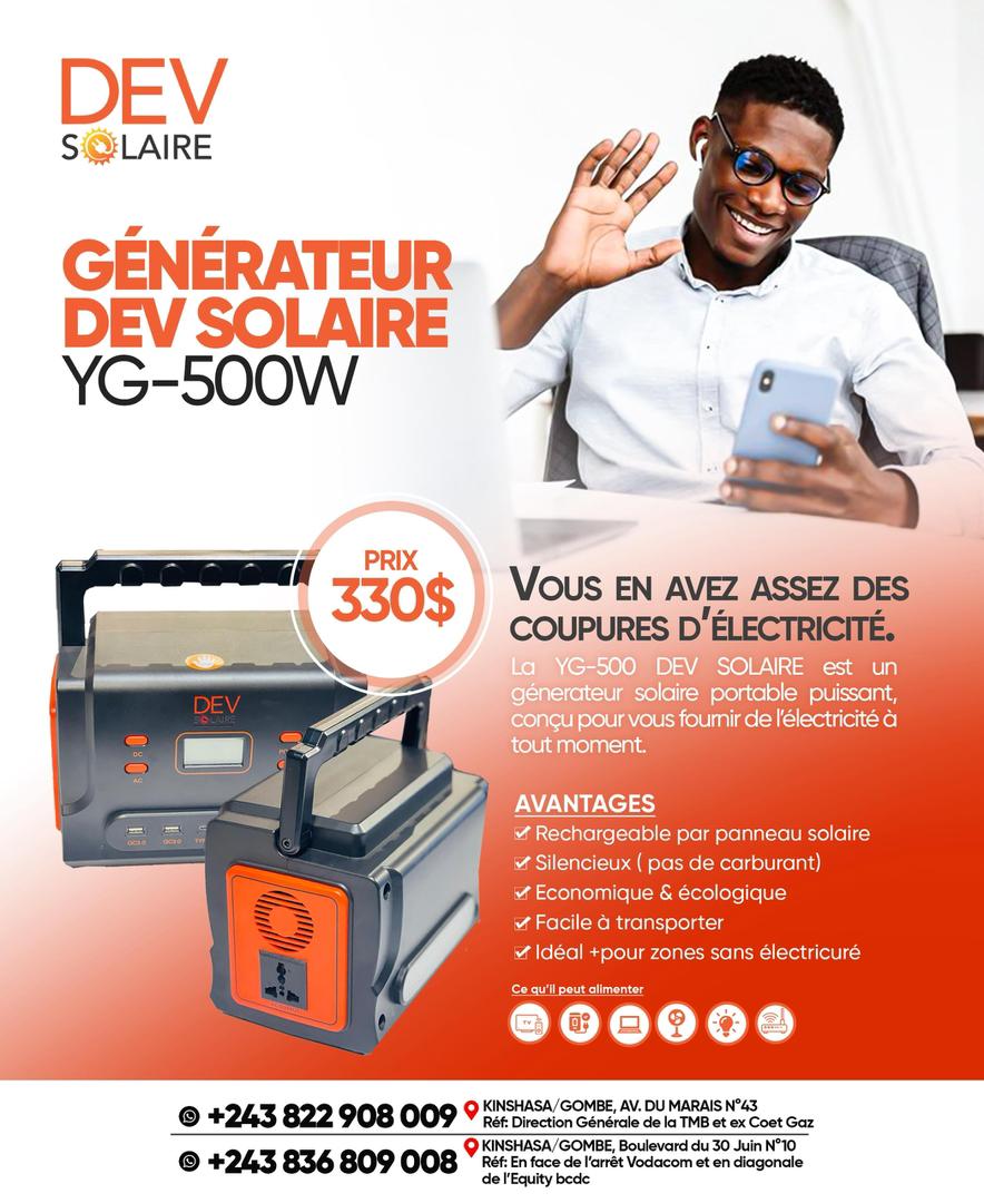 Générateur DEV Solaire