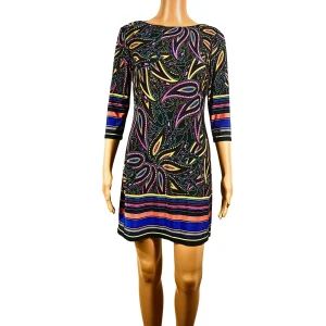 Atmosphere Robe courte imprimée manches 3/4