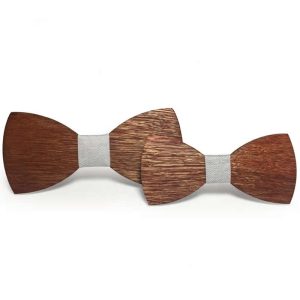 Duo noeud papillon BOIS