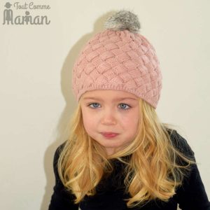 Bonnet DALLAS rose <<<<>>>>