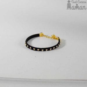 Bracelet FLINT noir 2€