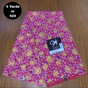 Pagne Wax Africain – Violet Mystique