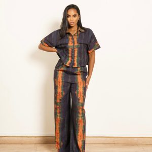 Ensemble Toufa chemise manches courtes