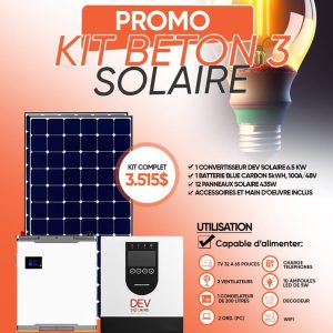 Kit Béton Solaire 3