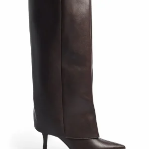 Bottes "Slouchy" Marron | Tige Souple et Talon Aiguille | Idéales pour un style glamour et décontracté