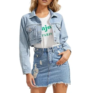 Mini Veste en Jean Femme