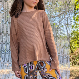 Women&Kids : Pull Hélène marron mixte