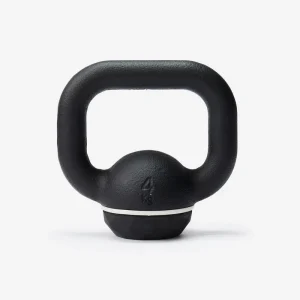 Kettlebell En Fonte Et Base Caoutchouc 4 Kg, Fonte En Partie Recyclée – Disponible à Kinshasa