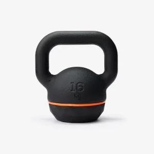 Kettlebell En Fonte Et Base Caoutchouc 16 Kg, Fonte En Partie Recyclée – Disponible à Kinshasa