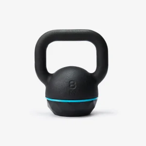 Kettlebell En Fonte Et Base Caoutchouc 8 Kg, Fonte En Partie Recyclée – Disponible à Kinshasa