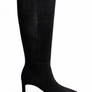 Bottes Hautes | Bout Pointu et Talon Carré Bas | Idéales pour une élégance intemporelle