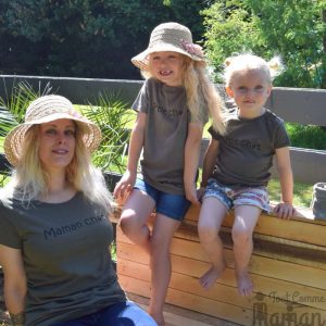 Tee-shirt Famille CHAT kaki